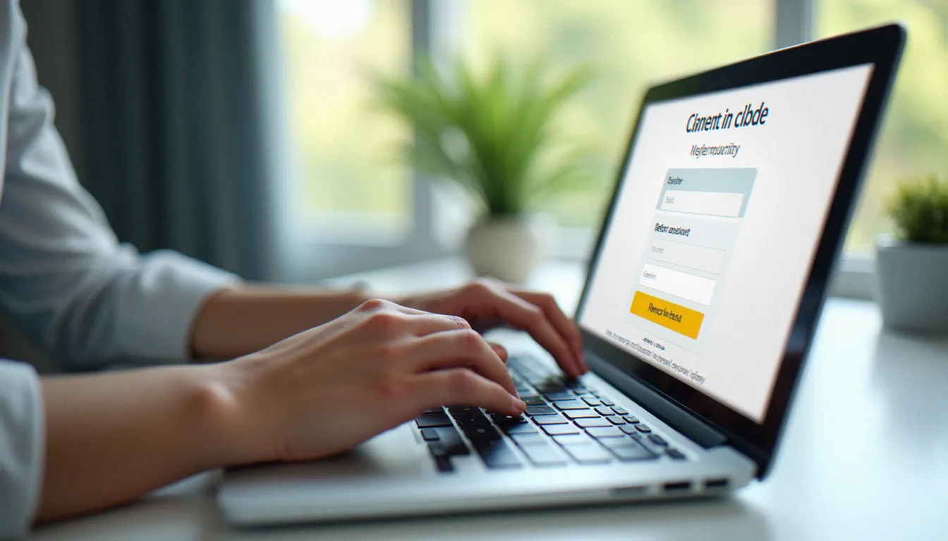 Mains saisissant un code parrainage sur un formulaire d'inscription en ligne, illustrant l'utilisation d'un code parrainage Veepee
