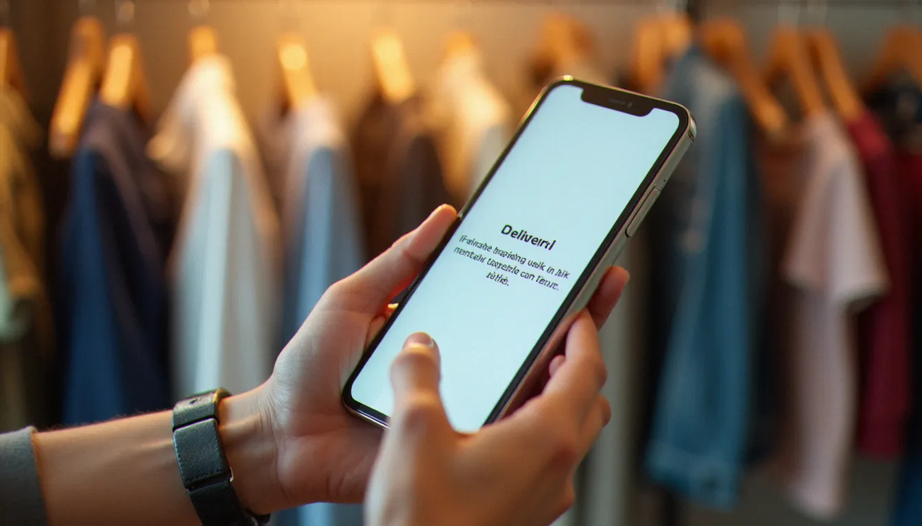 Partage d'un lien de parrainage The Bradery sur smartphone pour obtenir une réduction