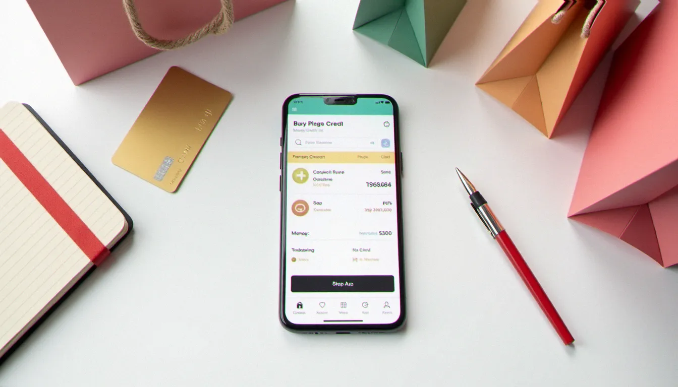 Vue de dessus d'un smartphone affichant une commande avec réduction appliquée, symbolisant l'utilisation d'un code promo Veepee lors d'un achat en ligne
