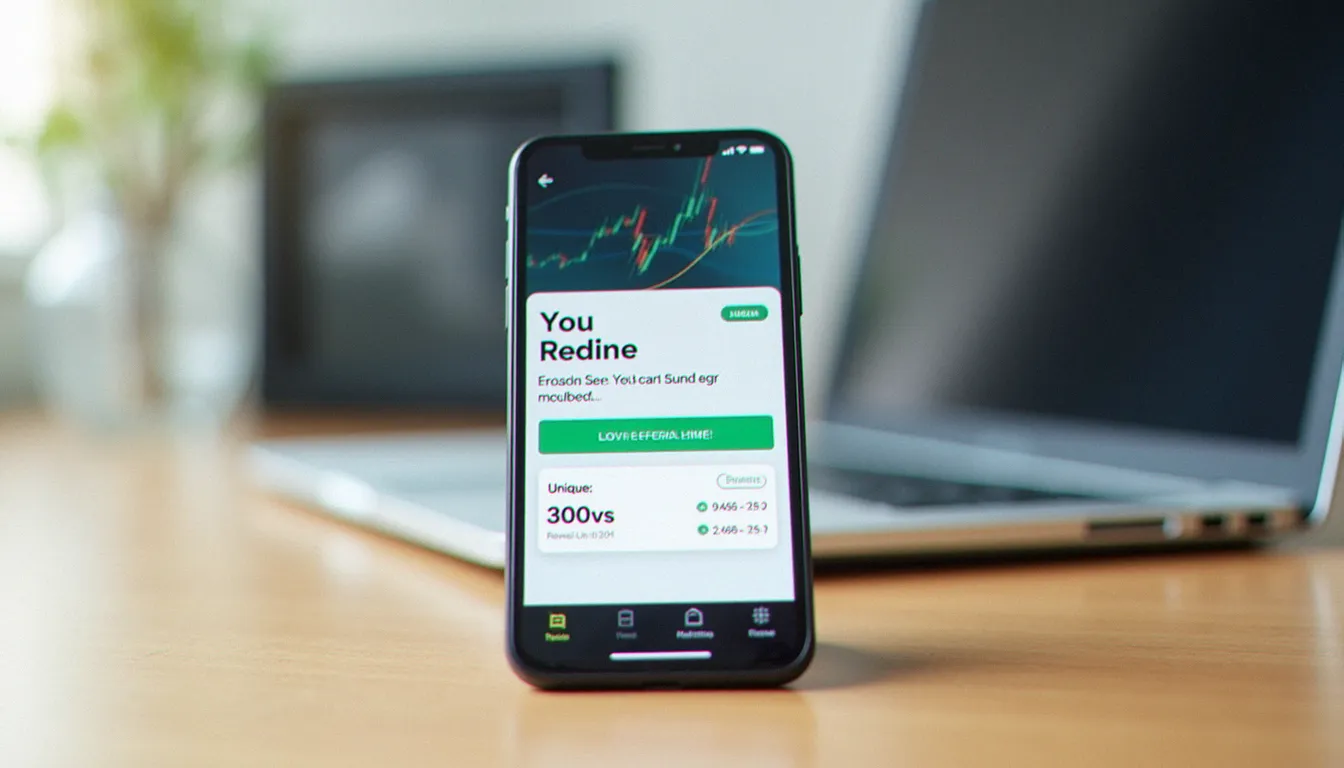 Application Trade Republic montrant le programme de parrainage avec lien unique et bonus